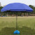 金力耶  应急户外遮阳伞 摆摊伞大型沙滩伞 宝蓝（顶） 3.2米三层架+防风（不含底座）