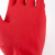 冰禹 BYC-13 牛筋乳胶手套 防滑耐用 劳保家务清洁 短款26cm 红色 S