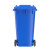 HoneyCute户外环卫大号垃圾桶可回收厨余厨房垃圾桶物业小区大容量带盖分类垃圾箱-120L