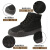 搏峰（BOFENG）保暖御寒特训鞋 防滑耐磨户外登山鞋劳动棉鞋 黑色 2022棉 黑色 38