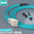 海奈 12芯MPO-LC光纤跳线母头B极性兼容MTP低损 20米 OM4万兆多模跳纤 40G/100G光模块集束 HN-M/L-1220-OM4