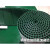 适用于PVC流水线草坪纹输送带小型绿色挡板皮带传送带胶皮防滑无缝 钻石纹
