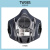 仁聚益日本重松TW08S传声器面具防毒电焊甲醛雾霾硅胶男女T化工定制 S主体一个（无芯） (小号)