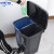 新国标分类干湿垃圾桶垃圾桶双桶脚踏塑料连体可回收其他厨余带盖 厨余垃圾+其他垃圾 60L