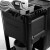 Rubbermai 1861430 黑色行政系列传统型清洁推车 服务工具车 带储物桶的清洁推车FG9T7300