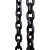 京棣工品 起重链条 G80级锰钢吊链手拉葫芦链条 网红桥链子 M10承重3吨/单米 
