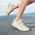 鸿星尔克（ERKE）水上漂5.0跑步鞋女款24年夏季新款透气网面软弹跳绳鞋女鞋送女友 微晶白/田园绿 35