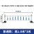 市政护栏 道路交通隔离栏 公路马路防撞栏杆 京式围栏 锌钢交通城市护栏 【普通款】1高/1米价格