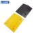 苏识 橡胶直条形二合一减速带 单块尺寸500×380×49mm 含黄色减速带×1+黑色减速带×1 约13kg 组