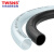 山耐斯 TWSNS PA6尼龙管高压气管油管耐酸碱腐蚀高温 PA6-16x1.5 黑色50米
