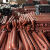 高温风管红色矽胶300度50硫化热风管高温软管耐高温钢丝管通风管 内径45MM*4米
