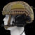 EARMOR耳魔M32X Mark3专业头盔版电子拾音降噪通讯战术耳机军事射击训练 M32XMark3狼棕色ARC 无规格