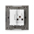 西屋（Westinghouse）五孔插座面板W71023USB/2_GD 维品系列奢雅金 带USB网络墙壁暗装86型