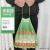 e洁 可降解抽绳垃圾袋60*70cm收口塑料袋物业酒店清洁分类办公厨卫 加厚绿色DT116070-36-2包