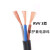 尚可 3芯电线电缆RVV3*1.5平方软护套电源线信号线护套线 RVV软铜丝3x1.5平方（100米）