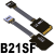 定制ADT MicroSD TF延长线 支持SDHC SDXC UHS-I全速 非FPC读卡线 B21SF 5cm
