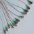 广电束状尾纤 12芯FCC束状尾纤12色广电跳线CATV彩色尾纤 fcc不带黄管