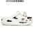 卡骆驰（crocs）定制球鞋 Crocs卡骆驰 定制界的达芬奇 牛乳牧场 牛奶纹 涂鸦 装 白色 36-37