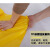 TPU围裙防水防油耐酸碱劳保加工屠宰水产冷库工作服加厚加长加宽围腰男女同款 黄色 长1.2米