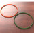 钢丝芯圆带PU圆条聚氨酯TPU工业皮带O型传动带马达牛筋电机实心绳 红色光面12MM1米价 其他