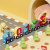 QZMEDU27节磁性积木数字小火车玩具男孩女孩拼搭玩具3-6岁儿童礼物