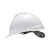 梅思安/MSA V-Gard500 PE豪华有透气孔V型安全帽 附下颚带 一指键帽衬 白色 1顶 可定制 IP