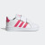 adidas阿迪达斯官方GRAND COURT I女婴童板鞋运动小白鞋EG3815 白/粉红 18(100mm)