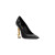 圣罗兰（YSL）高跟鞋浅口鞋单鞋复古金色金属鞋跟黑色8.5厘米520送礼 黑色11.cm 34
