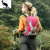 酷奇袋鼠（KUQIDAISHU）登山包30升小众艾王户外男女徒步运动多功能旅行休闲双肩背包书包 紫花色 30升(高度50CM)