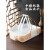 欧科弘面包托盘长方形塑料手提篮子面包店托盘烘焙店自选盘蛋糕点食品夹 手提式托盆(深红色手柄)