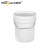 威佳25L加厚广口桶塑料桶大口水桶广口密封桶pp桶包装桶白色（10个装）