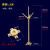 避雷针工程防雷器黄铜紫铜三叉接闪器定制船用避雷针 黄铜三叉1.5米