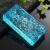 迈恻亦 定制彩色玻璃砖水晶砖透明方形实心卫生间隔断墙网红艺术 湖蓝色 200x100x50mm