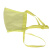 翰洋洁净（HANYANGCLEAN）防静电口罩10只装 可清洗防尘 药厂洁净区无尘车间工作口罩 黄色
