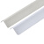 琼威琼威 护角条 护墙PVC阳角线角客厅条粘贴免打孔保护护墙防撞条墙 20mm白色光面 0.5米试用(1.5米以上少于4根对