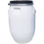 加厚法兰桶 密封桶塑料桶 30-200升圆桶 级铁箍桶200L化工桶水桶 60升蓝色全新料特厚法兰桶