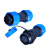 尚江XL17 工业航空插头连接器 10-12A 户外电缆防水IP68公母头套装插座 XL17-7芯10A