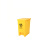 庄太太【25L黄色口罩专用】医疗垃圾桶黄色诊所用脚踏式医疗废弃物垃圾桶摇盖大小号