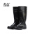 莱尔 R-9-99   耐酸碱耐磨防滑安全靴雨靴防护靴 黑色 43码 一双