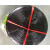 新料塑料子捆绑绳打包带封口绳尼龙绳撕裂膜白色绳红色绳 黑色大盘宽3.5-4厘米7个盘50斤