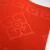 赫思迪格 拉绒压花防滑地毯 PVC橡胶底绒面酒店地毯垫 1.8m宽*15m*大红 JG-1632