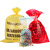 黄色加厚防化垃圾袋红色危险品处理袋实验袋化学危险品专用袋 透明PP小号 31x60cm 50只/包