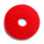 3-M百洁垫 红色百洁布5片装 洗地机圆磨片 黑白片 配洗地机针盘用磨垫 纳米垫 磨地片 红色 17寸（43cm）