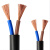 鲁峰 Lufeng YC 2×2.5+1电线电缆 电源信号传输用芯 软护套线电源线 黑色一米价格.