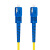 讯浦 光纤跳线 SC-SC 单模单芯 黄色 20m SC-SC-S20