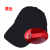 扬笙福广告帽定做鸭舌帽logo旅游帽白色小红帽棒球学生红色黑色定制 黑色金属扣