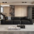 费杰罗 意式轻奢大户型客厅生态真皮头层牛皮大黑牛沙发 Z01# 2.4m