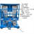 苏州久固牌铝合金升降机登高作业平台高空升降车液压平台电动梯子 14米双柱(普通型)