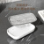 麦特拉赫肥皂盒卫生间家用洗衣皂架双层沥水香皂盒浴室置物架洗手收纳皂碟 双层沥水格物纹