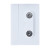 实验室配件PP酸碱柜门双锁 拉手ABS锁塑料锁单双锁门双锁pp柜配件 白色双锁